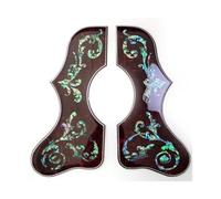 Golpeador De Guitarra Acústica Plate Abalone Shell Inlay 2mm Thick Left Right Hand(2)