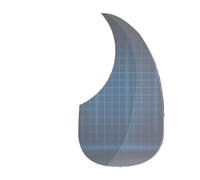 Golpeador De Guitarra Acústica Ultra Thin Acoustic Guitar Pickguard Guitar Pick Guard Transparent Protection For Folk Guitar(5)