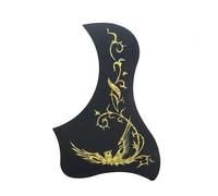 Golpeador De Guitarra Folk 1Pcs Phoenix Flower Bird Pattern Acoustic Guitar Pickguard(4)