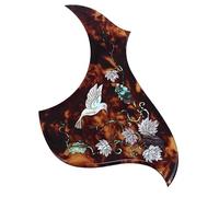 Golpeador De Guitarra Folk 2.0mm Thickness Celluloid Acoustic Guitar Pickguard