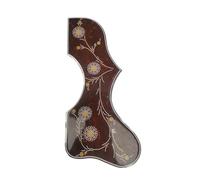 Golpeador De Guitarra Folk 2mm Thickness Original Celluloid Pickguard Jumbo Guitar Abalone Inlay(2)