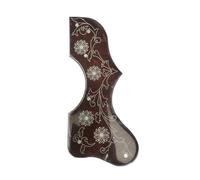 Golpeador De Guitarra Folk 2mm Thickness Original Celluloid Pickguard Jumbo Guitar Abalone Inlay(3)
