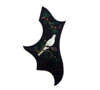 Golpeador De Guitarra Folk Acoustic Guitar PickguardPickguard Dove Thickness 2mm Black(1)