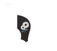 Golpeador De Guitarra Folk Ukulele Rosewood Inlay Real White ShellColor Shell Pickguard With Double Sided Animal Flower Pattern(2)