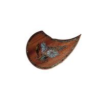 Golpeador De Guitarra Guitar Pickguard Wood Mother Of Pearl Inlay Craftsmanship