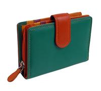 Golunski Graffiti 3 Section Compact Leather Purse Wallet - 9 x 13 x 2.5 cms - Seville, M