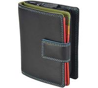Golunski Graffiti Black Tropical Soft Leather Small Womens Purse Wallet 7-142