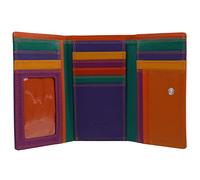 Golunski Graffiti RFID Safe Medium Leather Purse Multi Colour Waves - Seville