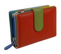 Golunski Ladies Tab Flap Over Leather Purse Wallet Change Graffiti Gift Box