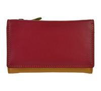 Golunski Ladies Tri-Fold Flap Over Tab Leather Purse/Wallet Graffiti Gift Box (Spice)