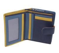 Golunski Leather Ladies Compact Purse/Wallet RFID Protected - Arizona Multi