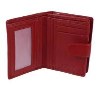 Golunski Leather Ladies Compact Purse/Wallet RFID Protected - Red