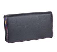 Golunski Leather Ladies Matinee Purse/Wallet RFID Protected - Black Multi