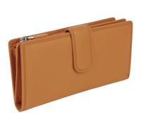 Golunski Leather Ladies Tabbed Purse Wallet Graffiti Range - Yellow