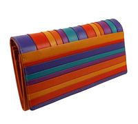 Golunski Leather Ladies Tri-Fold Flap Over Purse/Wallet