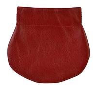 Golunski Leather Mens Rounded Snap Top Coin Purse (Red)