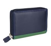 Golunski Leather Zip-Around Medium Purse/Wallet - Midnight