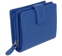 Golunski Leathergoods Ladies Compact Purse Graffiti Collection - Cobalt