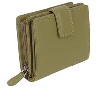 Golunski Leathergoods Ladies Compact Purse Graffiti Collection - Lime