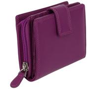 Golunski Leathergoods Ladies Compact Purse Graffiti Collection - Orchid