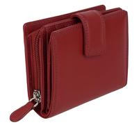 Golunski Leathergoods Ladies Compact Purse Graffiti Collection - Red