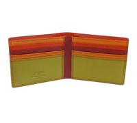 Golunski Mens Leather Card & Banknote Wallet RFID Protected Gift Boxed Black/Tropical