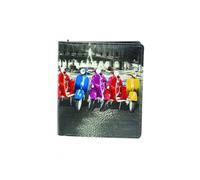 Golunski Retro Rome Vespa Print Wallet Leather Black WALLET