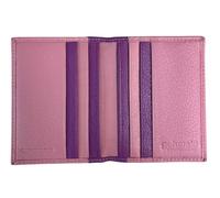 Golunski RFID Real Leather Slim 16 Card Holder 8-007 Rosa/Violet
