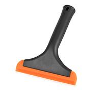 Gomake Small Silicone Squeegee Window Shower Squeegee,Auto Water Blade Squeegee for Shower Glass Door,Car Windshield, Window, Mirror, Bathroom,Countertop Cleaning-Black