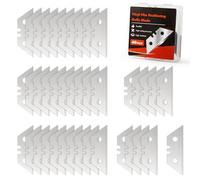 Gomake Vinyl Wrap Cutter Car Coating Film Window Tint Cutting and Trimming Alloy Roller Positioning Knife Replacement Blades -40 Packs (Replacement Blades)