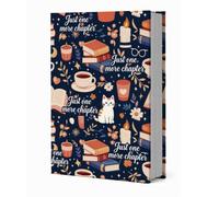 GOMAKERER 1 Pc Cat and Book Elastic Cloth Book Sleeve, Cute Stretchable Book Protector Up to 8x11 Inch Reusable Fabric Cloth Elastic Sleeve for Hardcover Paperback Notebook Textbook Books Lover Gift