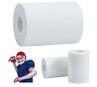 GOMAKERER 2 Pcs White Turf Tapes, 3.93 Inches x 5.5 Yards Football Turf Tape Extra Wide Athletic Tape for Trainers Athletes First Gymnastics Boxing Lacrosse Hockey