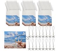 GOMAKERER 50 Pcs Starfish Story Card, You Make a Difference Starfish Story Gifts Mini Keepsake Appreciation Notecards Set for Employee Appreciation Gift Thank You Gifts