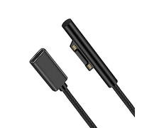 Gomass Surface Connect to USB-C Charging Cable PD 15V/3A Compatible for Microsoft Surface Pro 3/4/5/6/7, Surface Laptop 3/2/1,Surface Go, Surface Book1/2/3 0.2M