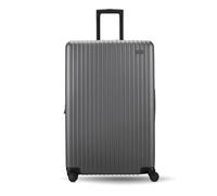 Gomatic Method Check-In Cabin Suitcase - Hard Shell Large Suitcase 74 x 51 x 30, Polycarbonate Lightweight Hold Luggage with 360° Silent Wheels, TSA Lock, Compression Panel - Gray