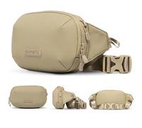 Gomatic RS Navigator Sling Bag - 1L Waist Bum Bag, Small Shoulder Cross-body Bag, Essentials Carry Chest Bag with RFID Card Holder, Anti Theft Tech Organization Pockets, EDC Pouch Gift for Men & Women