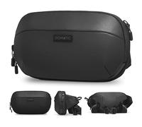 Gomatic RS Navigator Sling Bag - 1L Waist Bum Bag, Small Shoulder Cross-Body, Essentials Carry Chest Bag with RFID Card Holder, Anti Theft Tech Organization Pockets, EDC Pouch Gift for Men & Women