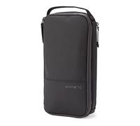 Gomatic Toiletry Wash Bag for Travel, Waterproof Storage Case for Shaving Kit, Makeup, Toiletries Black - Small