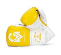 GoMax Leather Boxing Gloves 6,8,10,12,14,16 oz Boxing Glove for Training Punching Sparring Punching Boxing Bag Gloves Mitts Muay Thai Kickboxing MMA Martial Arts Workout Gloves