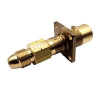 GOMET LPG Adapter UK Bayonet Propane Gas Bottle Filler Filling Point With Non Return Valve