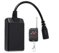 GOMETY 2.5 m Fog Machine Remote Control Replacement 3-Pin Controller, 4-Button, Up to 11 Feet, Universal, Black, Controller for One Fog Machine, Stage Lighting Accessories for 400W, 900W