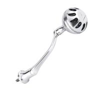 GOMEXUS Power Handle for Shimano Stradic FK FL FM（C3000/4000/C5000, 63mm Aluminum Crank Arm with 38mm Round Power Knob, Inshore Saltwater & Freshwater Big Game Upgrade