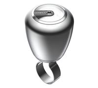 Gomexus Steering Wheel Knob, 316 Stainless Suicide Knob Spinner, One-Hand Control for Boat Yacht Tractor Truck Mower