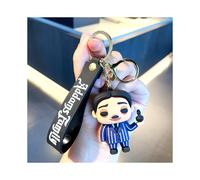 (Gomez) Addams Collectible Family Keychain In Silicone Ideal For Halloween And More