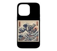 Gomi Kaiju Raccoon Trash Panda Great Wave Case for iPhone 14 Pro Max
