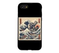 Gomi Kaiju Raccoon Trash Panda Great Wave Case for iPhone SE (2020) / 7/8