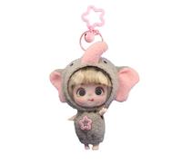 Gomice Anime Toys, Cute Flexible Joints Anime Girl Doll, Cartoon Character Sculpture Room Decor, Jointed Movable Animal Dolls for Living Room Bedroom