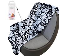 Gomice DIY Coloring Blanket, Colouring Blanket For Adults, Color Your Own Blankets With 24 Markers,Creative Personalized Drawing Art Project,diy Coloring Blankets Kit