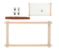 Gomice Embroidery Scroll Frame, Beginners-Friendly Wood Scroll Frame for Tapestry, Easy to Assemble Wood Frame for Sewing, Needlepoint, Batik Painting, Quilting