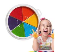 Gomice Funny Finger Painting Kit, Funny Finger Paints for Kids, Washable Finger Paint, Finger Coloring Book, Finger Drawing Toys for Kids Early Learning
